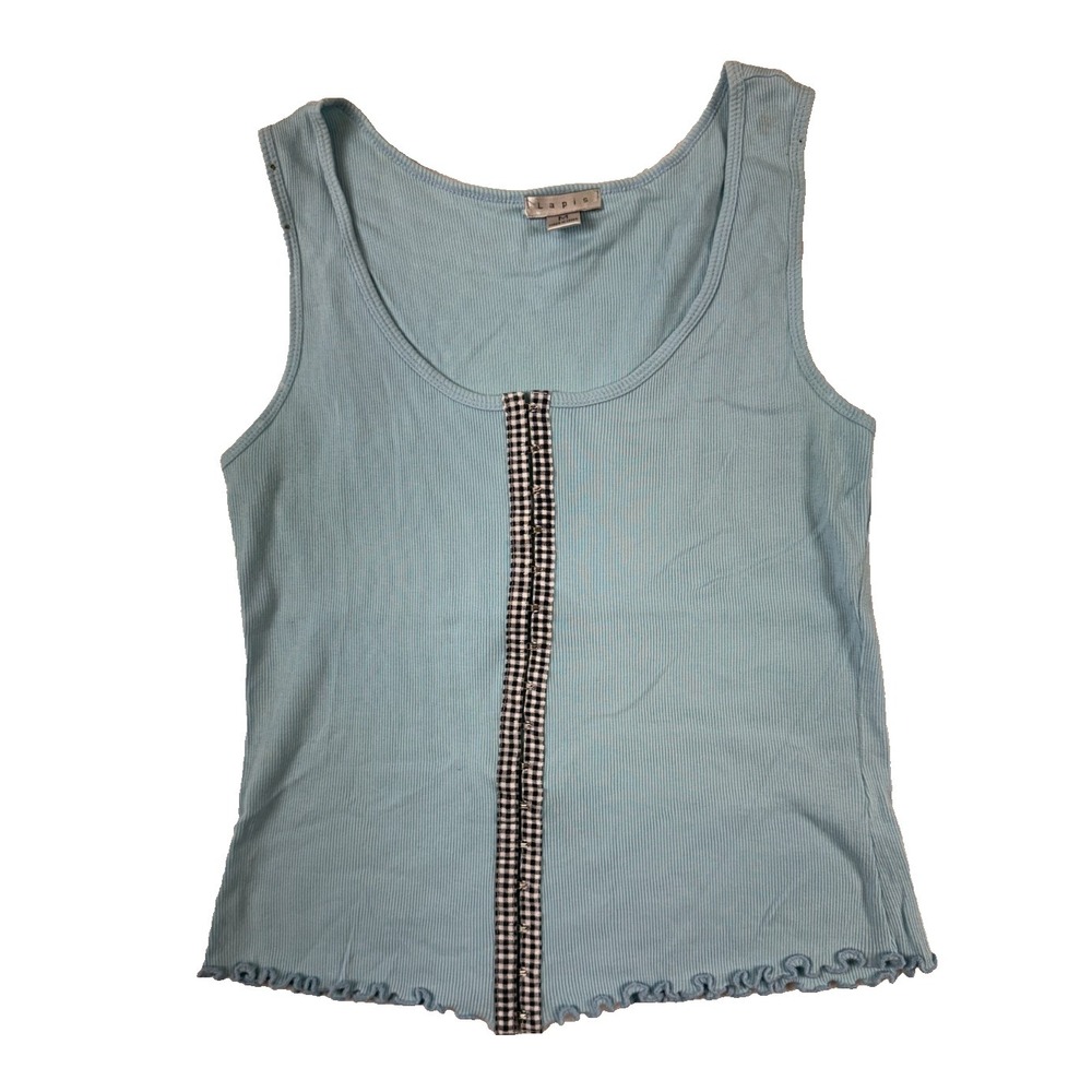 Lapis Y2K Corset Tank Hook Eye Coquette Romantic Fairy Fitted Top